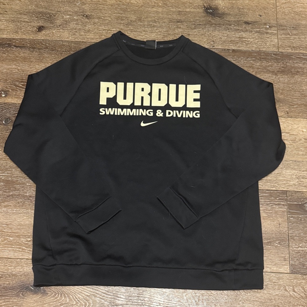 Nike Purdue swimming and diving‎ sweatshirt large